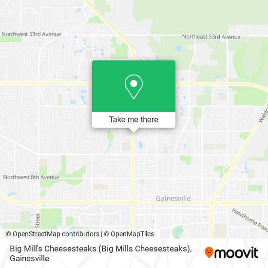 Big Mill's Cheesesteaks (Big Mills Cheesesteaks) map