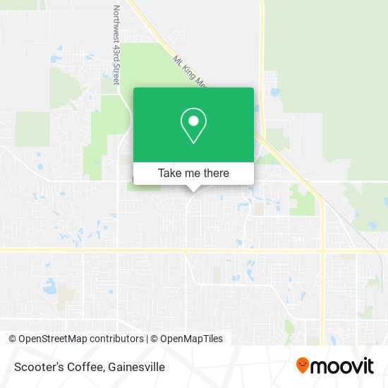 Scooter's Coffee map