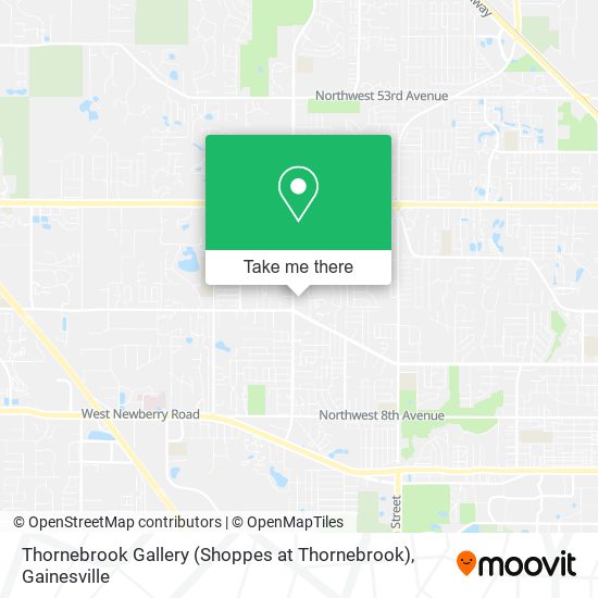 Thornebrook Gallery (Shoppes at Thornebrook) map