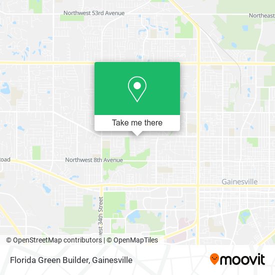 Mapa de Florida Green Builder