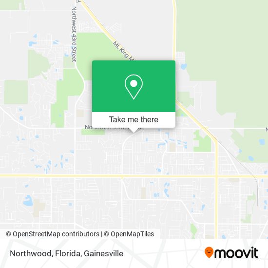 Mapa de Northwood, Florida