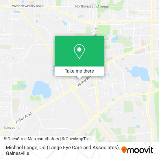 Mapa de Michael Lange, Od (Lange Eye Care and Associates)