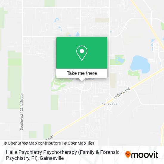 Haile Psychiatry Psychotherapy (Family & Forensic Psychiatry, Pl) map