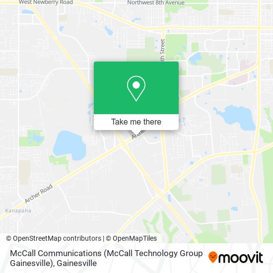 McCall Communications (McCall Technology Group Gainesville) map