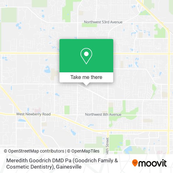 Mapa de Meredith Goodrich DMD Pa (Goodrich Family & Cosmetic Dentistry)