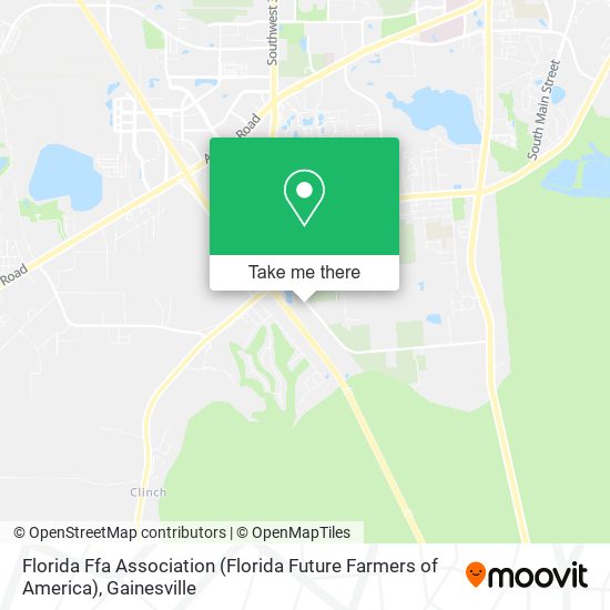 Mapa de Florida Ffa Association (Florida Future Farmers of America)