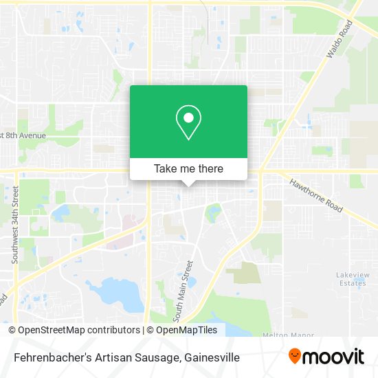 Fehrenbacher's Artisan Sausage map