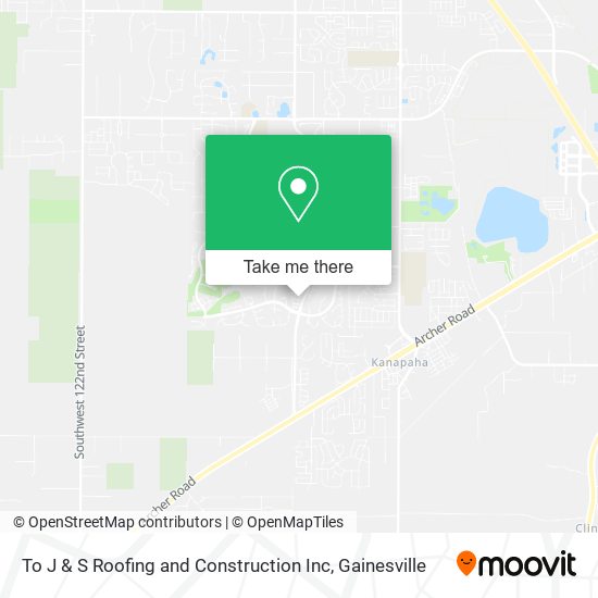 To J & S Roofing and Construction Inc map