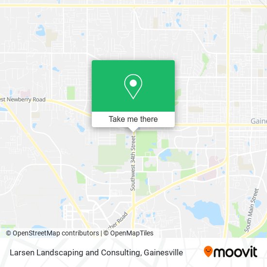 Larsen Landscaping and Consulting map