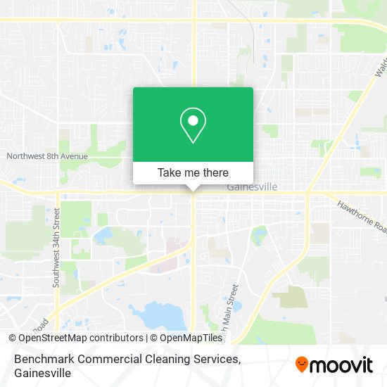 Benchmark Commercial Cleaning Services map