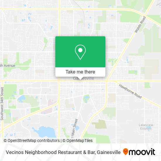Vecinos Neighborhood Restaurant & Bar map