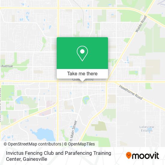 Invictus Fencing Club and Parafencing Training Center map