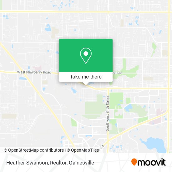 Heather Swanson, Realtor map