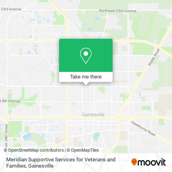 Mapa de Meridian Supportive Services for Veterans and Families