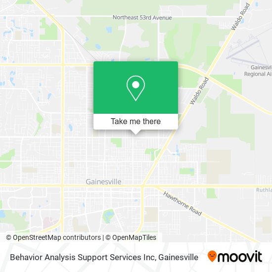 Mapa de Behavior Analysis Support Services Inc