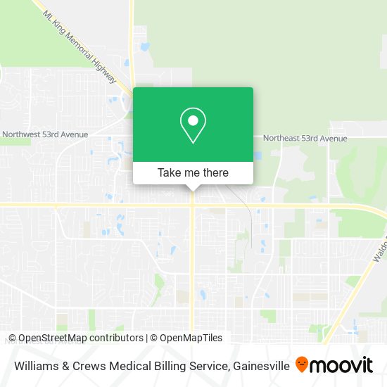 Williams & Crews Medical Billing Service map