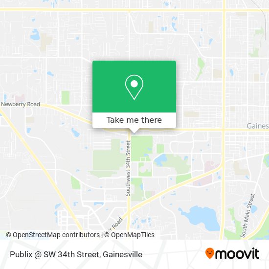 Publix @ SW 34th Street map