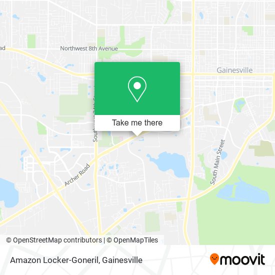 Amazon Locker-Goneril map