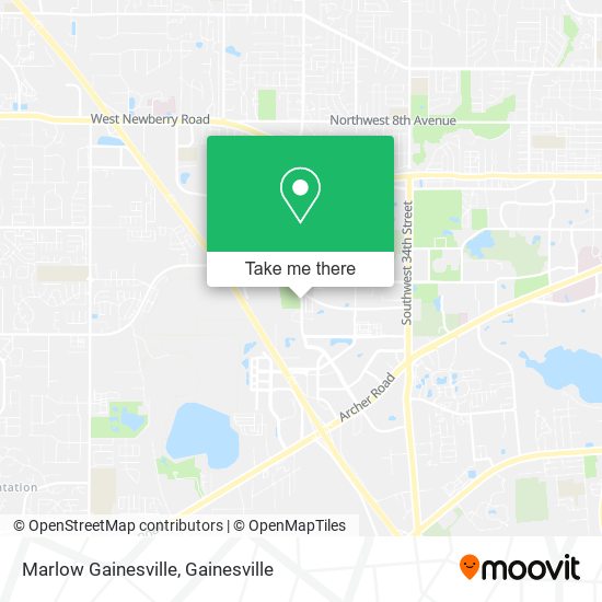 Marlow Gainesville map