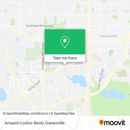 Amazon Locker-Becki map