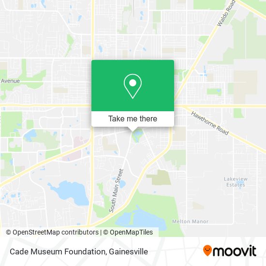 Cade Museum Foundation map