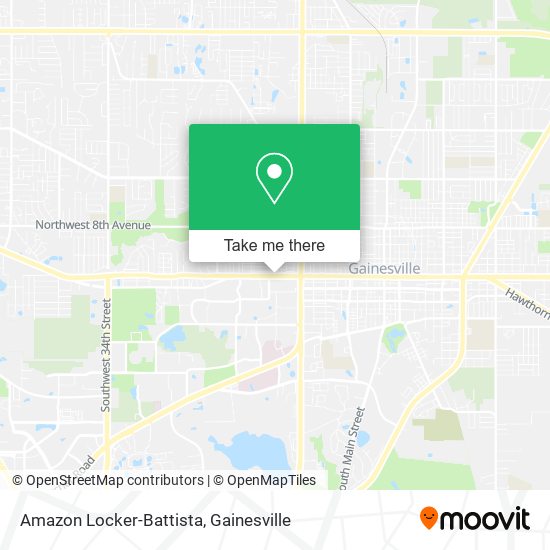 Amazon Locker-Battista map