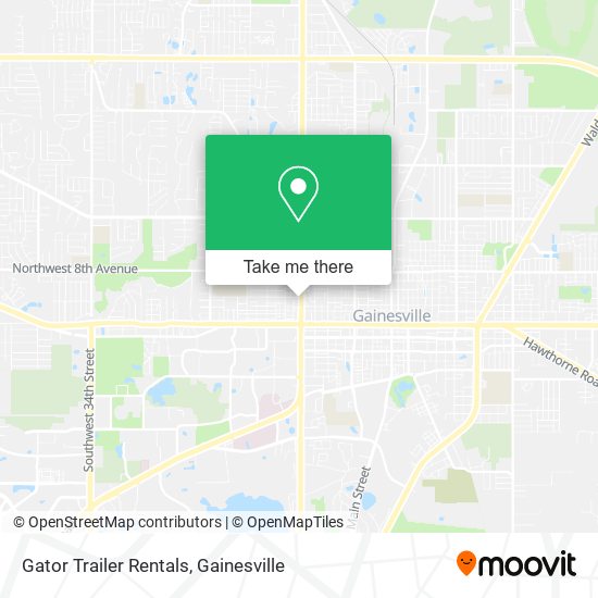 Mapa de Gator Trailer Rentals