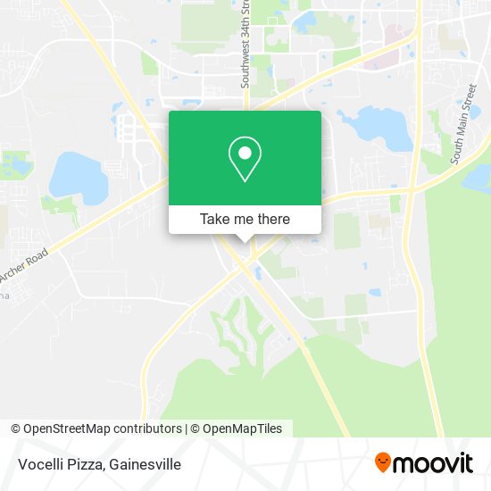 Vocelli Pizza map