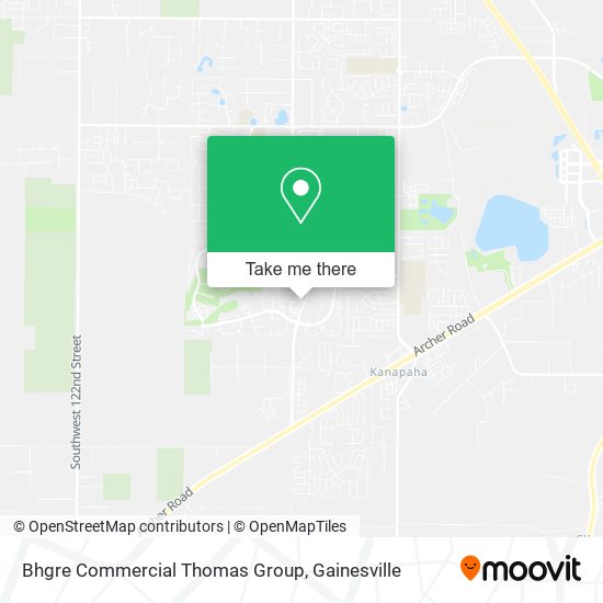 Bhgre Commercial Thomas Group map