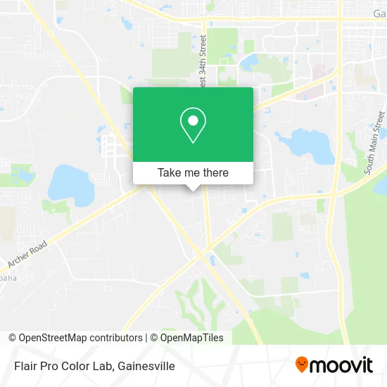 Flair Pro Color Lab map