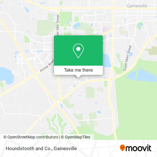 Houndstooth and Co. map