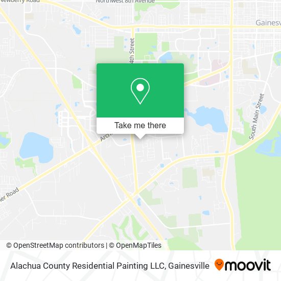 Alachua County Residential Painting LLC map