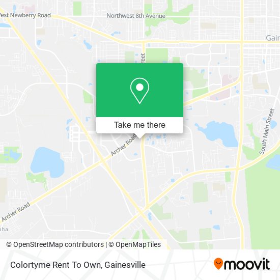 Colortyme Rent To Own map