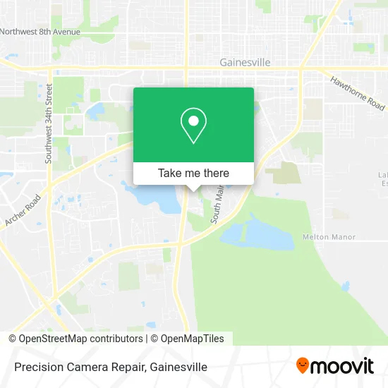 Precision Camera Repair map