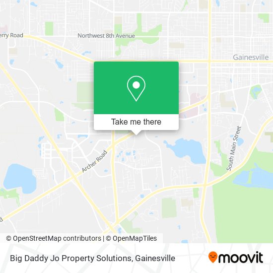 Big Daddy Jo Property Solutions map