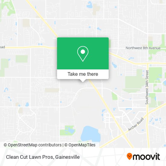 Clean Cut Lawn Pros map