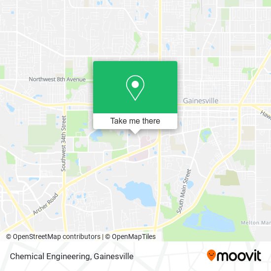 Mapa de Chemical Engineering