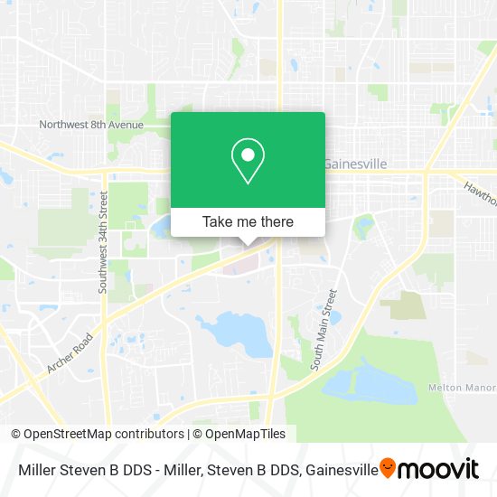 Mapa de Miller Steven B DDS - Miller, Steven B DDS