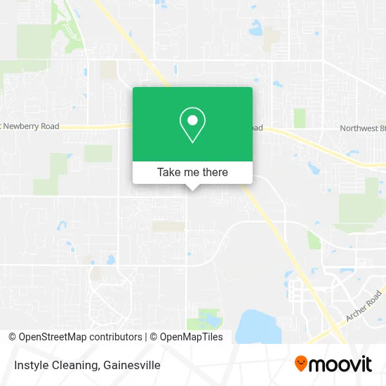 Instyle Cleaning map