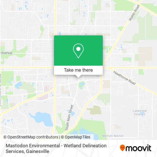 Mastodon Environmental - Wetland Delineation Services map