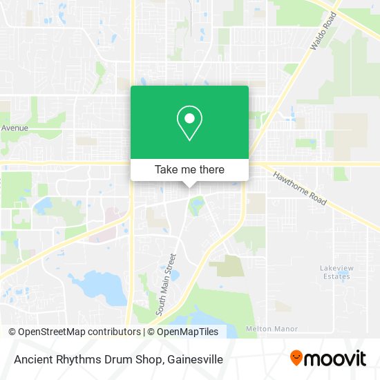 Ancient Rhythms Drum Shop map