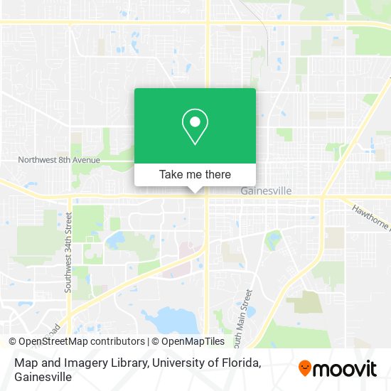 Map and Imagery Library, University of Florida map