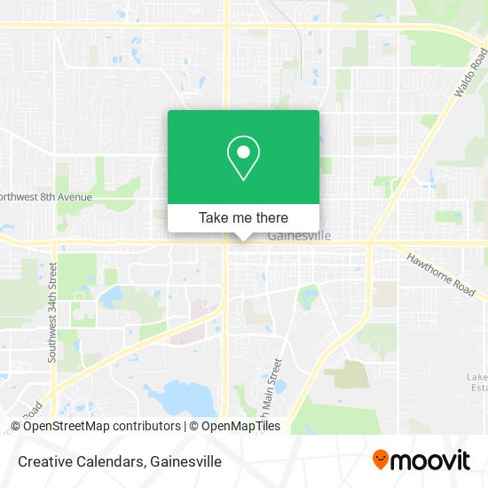 Creative Calendars map