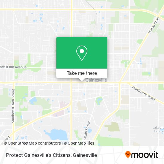 Mapa de Protect Gainesville's Citizens