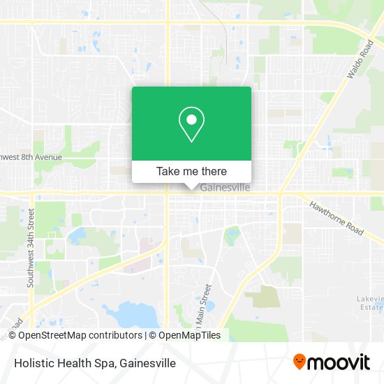 Holistic Health Spa map