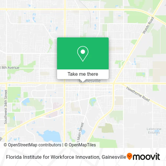 Florida Institute for Workforce Innovation map