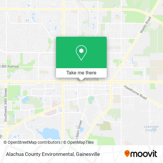 Mapa de Alachua County Environmental