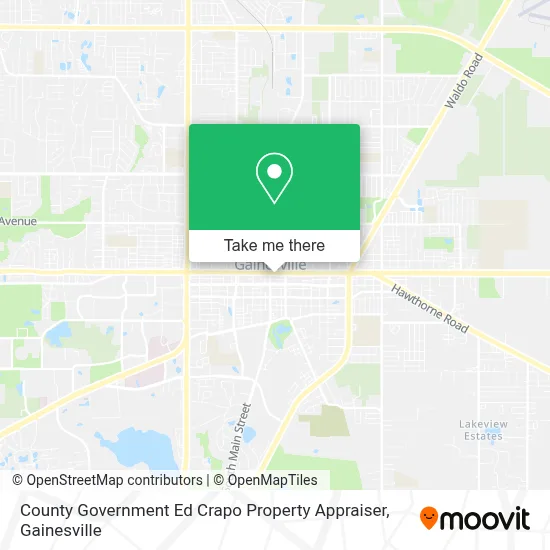 County Government Ed Crapo Property Appraiser map