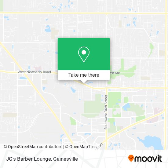 Mapa de JG's Barber Lounge