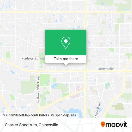 Charter Spectrum map